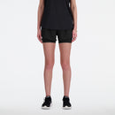 NEW BALANCE Womens Running Short Laufhosen NEW BALANCE BK BK XS