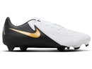 NIKE PHANTOM GX II ACADEMY FG/MG Naturrasen NIKE WHITE/BLACK-MTLC GOLD COIN 39