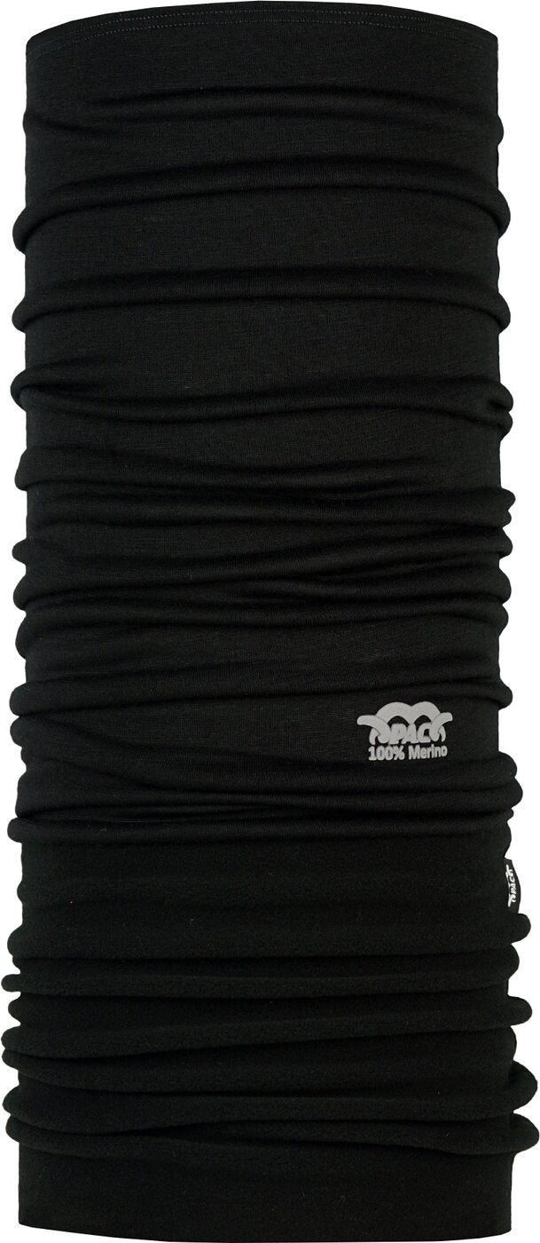 P.A.C. PAC Merino Fleece Schals P.A.C. 027 Total Black -