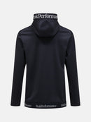PEAK PERFORMANCE M Rider Tech Zip Hood-BLACK Wandershirts /-hemden PEAK PERFORMANCE