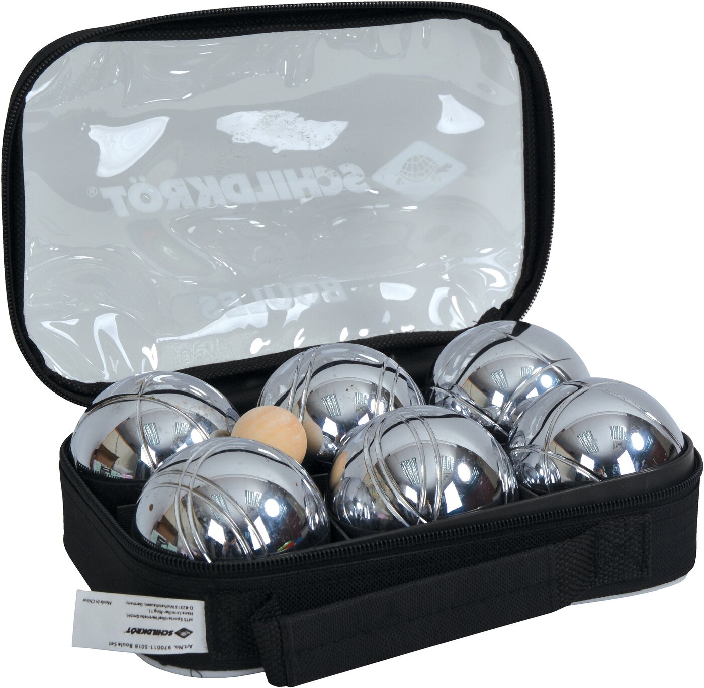 SCHILDKRÖT FUN SPORTS BOULE/BOCCIA Set, 2x3 Stahlkugeln+Z Weitere Funsportartikel SCHILDKRÖT FUN SPORTS