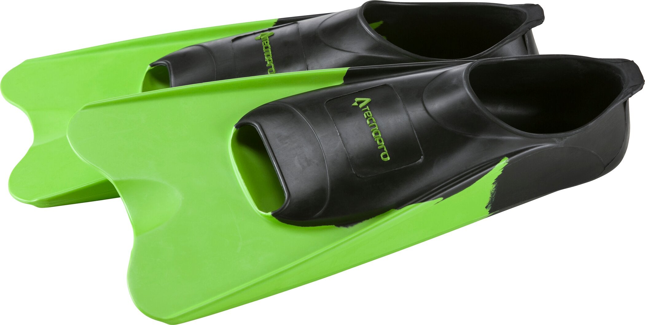 TECNOPRO Schwimmflosse FIN Schwimmzubehör TECNOPRO GREEN LIME/BLACK/BLU XL