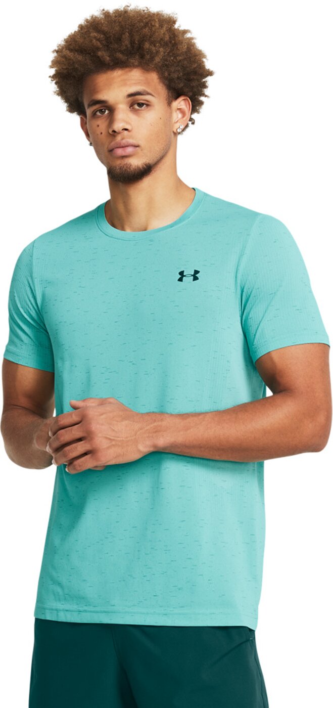 UNDER ARMOUR UA VANISH SEAMLESS SS Trainingsshirts UNDER ARMOUR RADIAL TURQUOISE S
