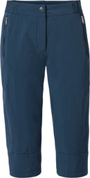 VAUDE Wo Farley Stretch Capri III Wanderhosen VAUDE dark sea 36